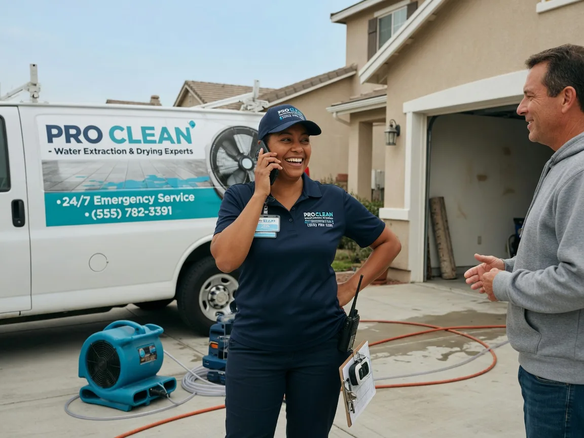 Water Extraction & Drying Represa, CA FAQs